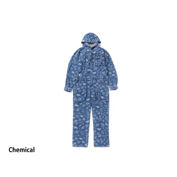 チャムス CHUMS ビーバーフーデッドジャンプスーツ Beaver Hooded Jump Suit オーバーオール カバーオール カジュアル ウェア アウター CH04-1372｜mario｜04