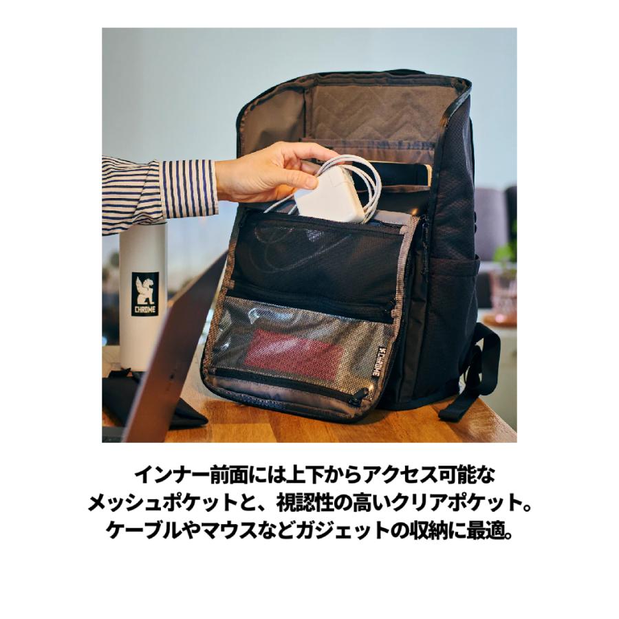 クローム CHROME VOLDO ボルドー メンズ レディース バックパック トート リュック 21L 防水 軽量 PC収納 16インチ 通勤 通学 普段使い 自転車 サスティナブル JP205 CHROME（クローム） CHROME VOLDO ボルドー メンズ レディース バック