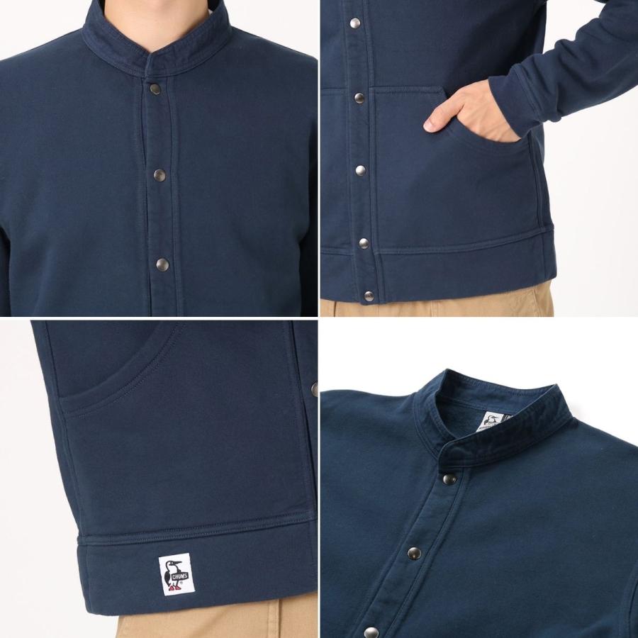 【定番】 チャムス CHUMS フルスナップ ハリケーントップ XL ネイビー CHUMS チャムス フルスナップハリケーントップ メンズ 秋 冬 綿