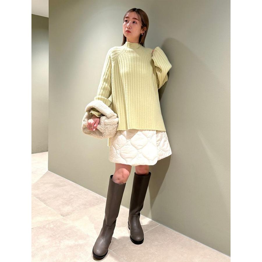 emmi エミ emmi emmi atelier キルティングハーフスカート レディース