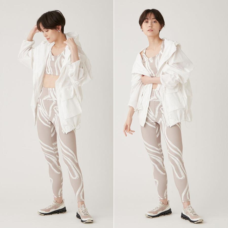 emmi エミ yoga ギャザーディテールビックブルゾン レディース