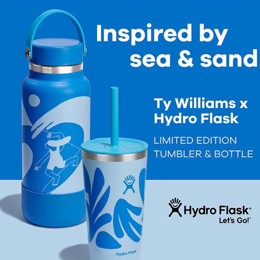 ハイドロフラスク Hydro Flask Ty Williams Limited Collection 32 oz Wide Mouth 32オンス ワイドマウス 946ml 水筒 保温 保冷 ステンレスボトル マグ 890169｜mario｜06