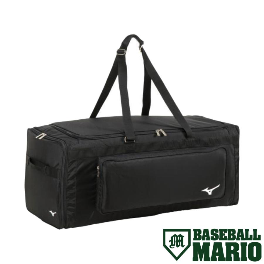 MIZUNO（ミズノ） キャッチャー用具ケース 防具2セット収納可 ブラック