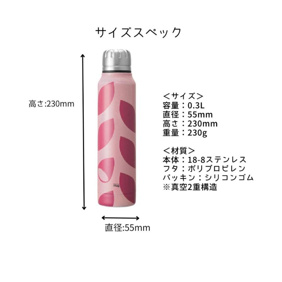 サーモマグ thermo mug かまわぬ アンブレラボトル コラボ 水筒 0.3L