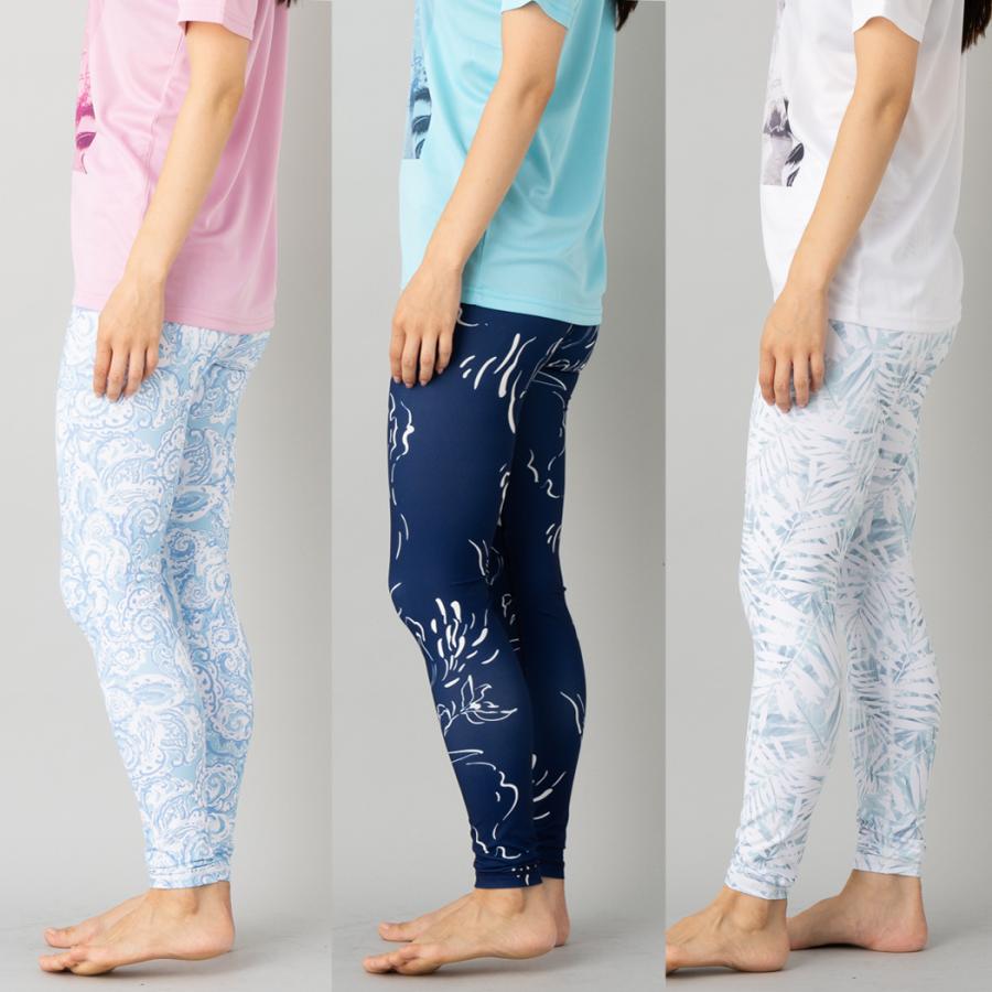 suria ヨガパンツ BLU レギンス スポーツタイツ 総柄 フラワー 新品L suria ヨガパンツ BLU レギンス スポーツタイツ 総柄 フラワー 新品L