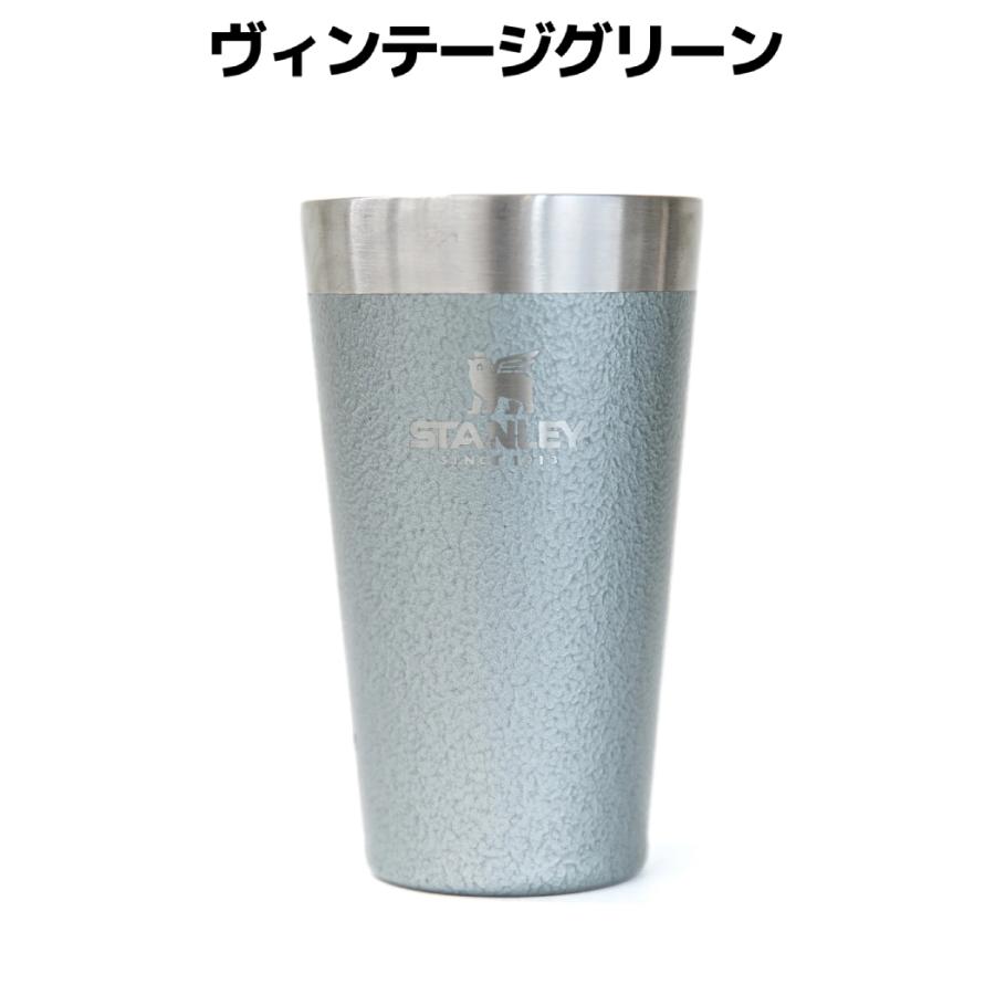 スタンレー STANLEY スタッキング真空パイント0.47L 470ml 保温 保冷 アウトドア タンブラー マグ コップ 1002282318 1002282434｜mario｜04