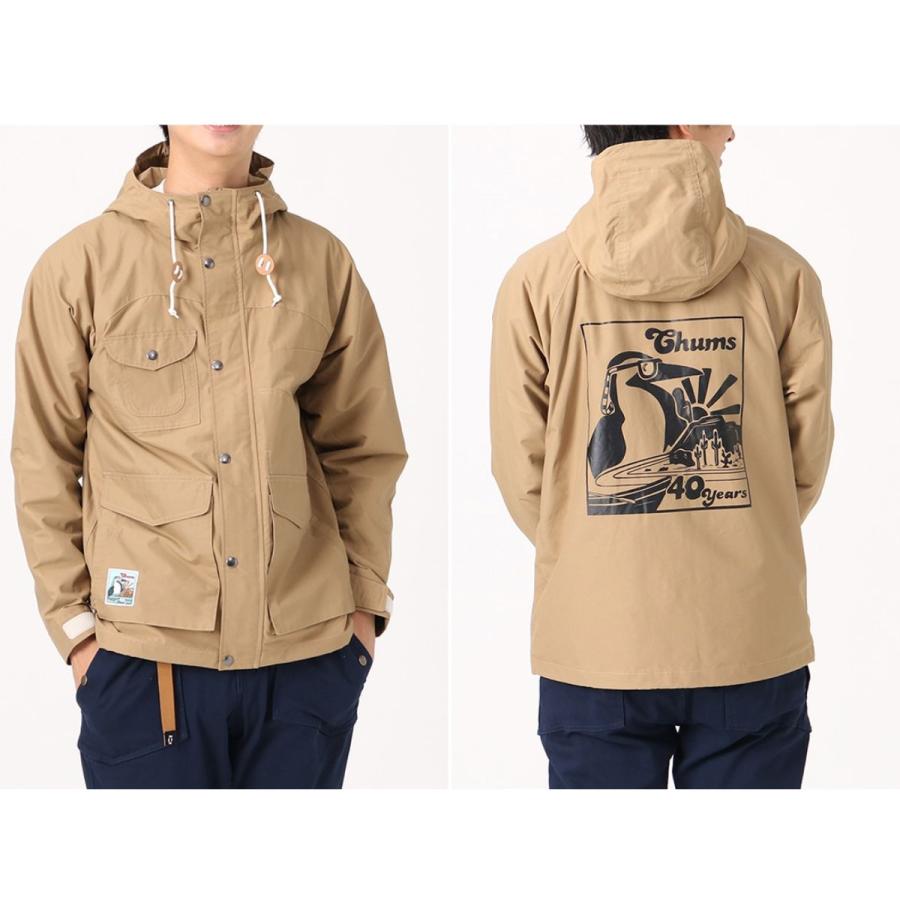 チャムス　マンウテンパーカー CHUMS（チャムス） チャムス40イヤーズキャンピングパーカー メンズ 春