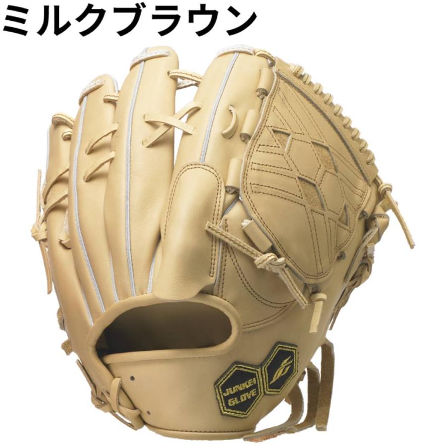 ジュンケイグラブ JUNKEI-GLOVE 専用グラブ袋付き ARAMID SERIES アラミドシリーズ 硬式グラブ 投手用 グローブ ピッチャー 学生 社会人 JG-1134A｜mario｜02