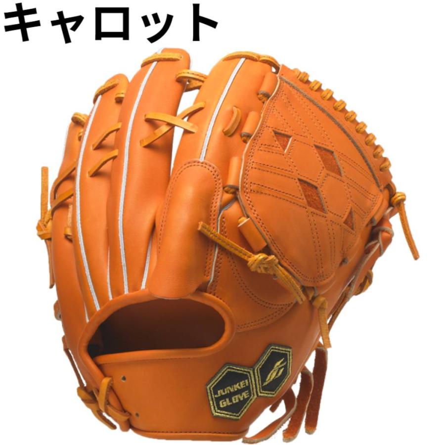 ジュンケイグラブ JUNKEI-GLOVE 専用グラブ袋付き ARAMID SERIES アラミドシリーズ 硬式グラブ 投手用 グローブ ピッチャー 学生 社会人 JG-1134A｜mario｜04