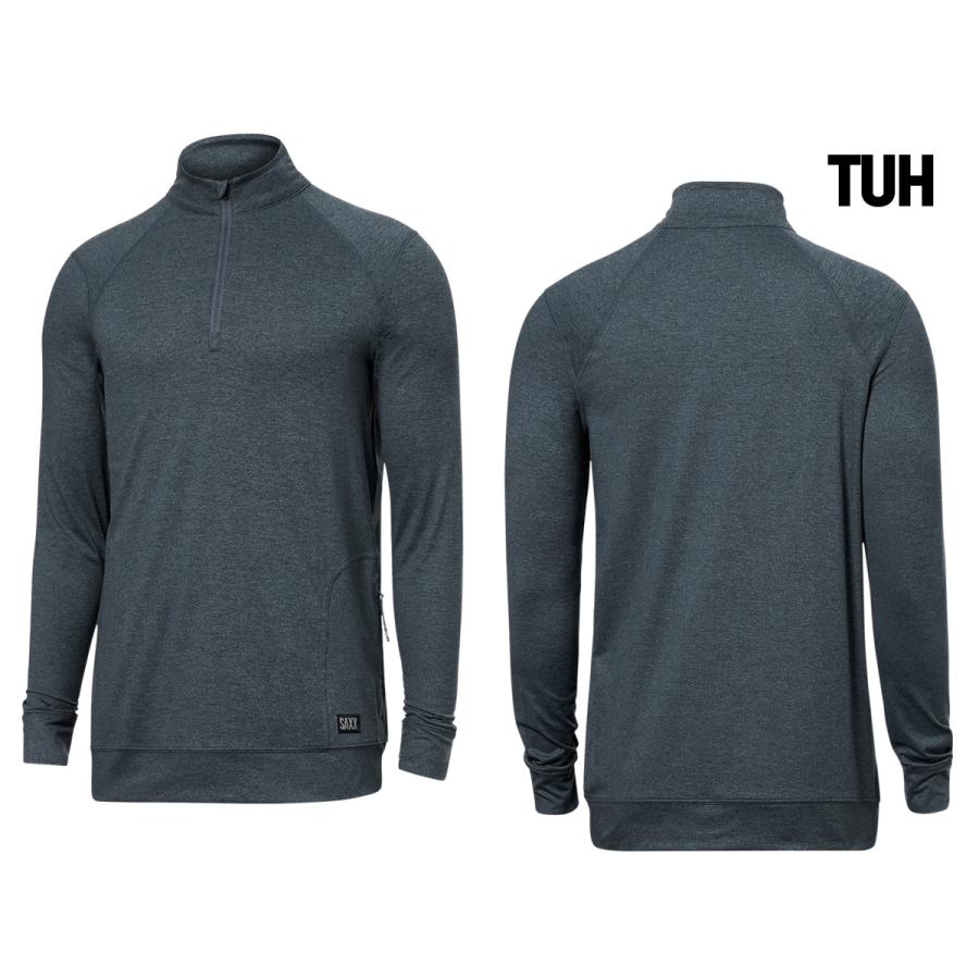 SAXX PEAKDAZE HALF ZIP メンズ ピークデイズ ハーフジップ