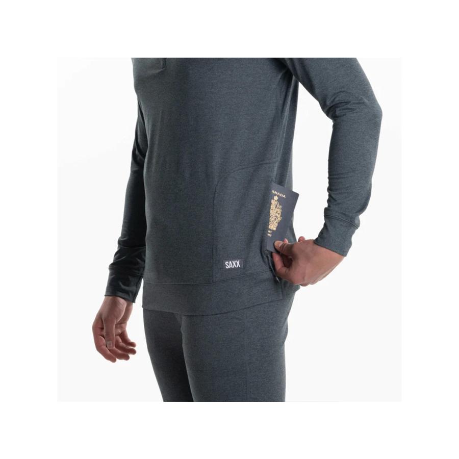 SAXX PEAKDAZE HALF ZIP メンズ ピークデイズ ハーフジップ