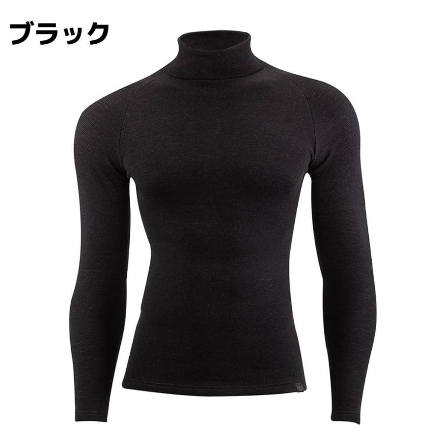 ゼロフィット ZEROFIT HEATRUB Wool-Silk ヒートラブ ウールシルク メンズ レディース ユニセックス 冬 ウール混 ブラック ホワイト ゴルフ ゴルフウェア｜mario｜02