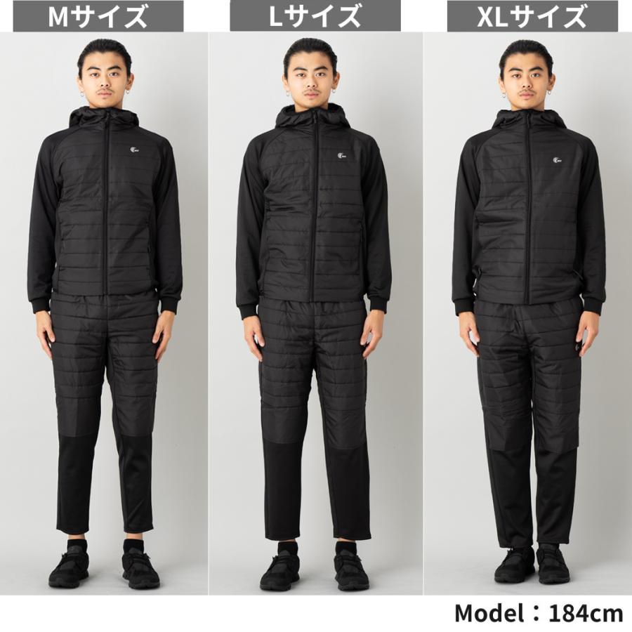 INFIT（インフィット） グラフェン中綿ニット切り替えジャケット