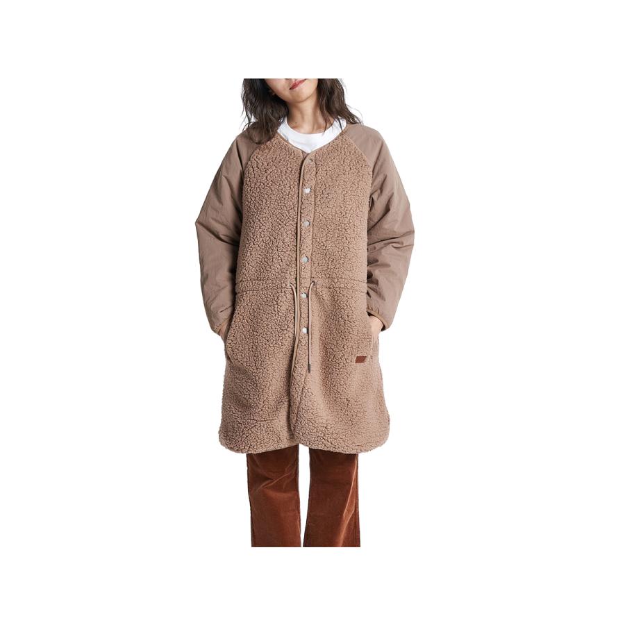 ロキシー ROXY HOLIDAY リバーシブル ボアジャケット レディース 秋 冬 ベージュ スポーツ フィットネス アウター ジャケット 防寒 RJK224011-BGE | ROXY