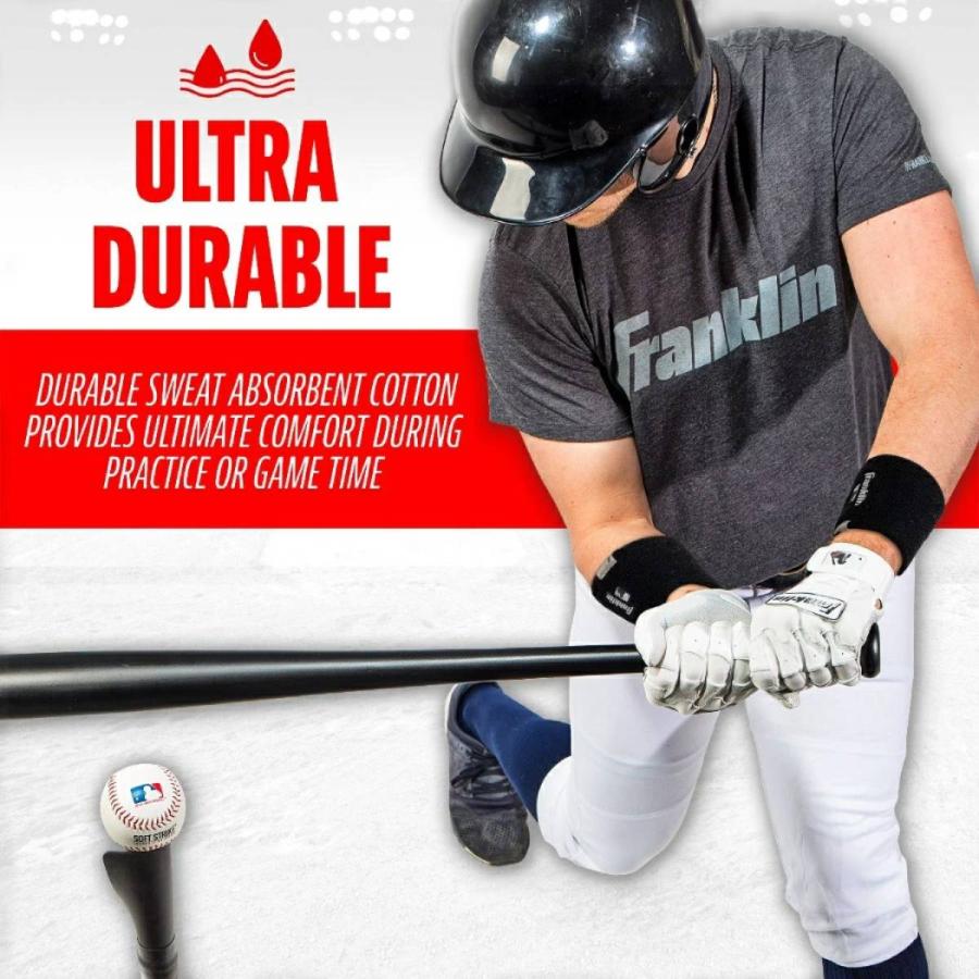 帽子　リストバンド　バッド　手袋 フランクリン Franklin MLB X-VENT リバーシブル リストバンド