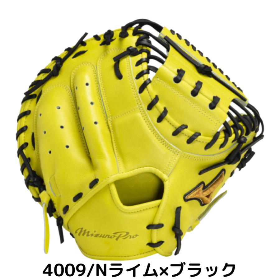 ミズノ MIZUNO  ミズノプロ MizunoPro 號 SAKEBI 硬式用キャッチャーミット 捕手用 M-R型 一般 2024年春夏モデル 野球 硬式 グローブ キャッチャー 1AJCH30010｜mario｜03