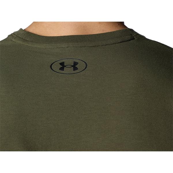 アンダーアーマー UNDER ARMOUR パフォーマンスコットン ショートスリーブTシャツ メンズ 春 夏 グリーン 緑 スポーツ トレーニング 半袖 Tシャツ 1384805-390｜mario｜04