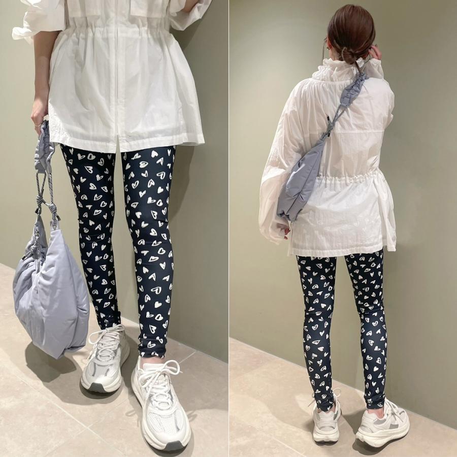 emmi エミ yoga ペイントハートハイウエストレギンス レディース emmi エミ yoga ペイントハートハイウエストレギンス レディース