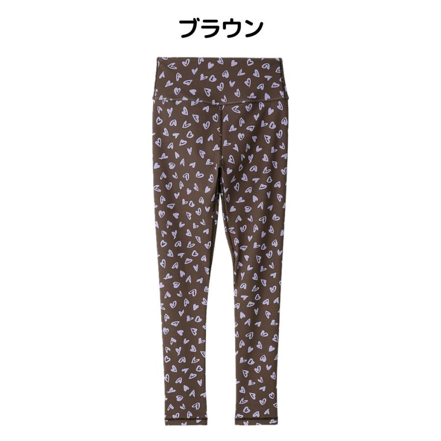 emmi エミ yoga ペイントハートハイウエストレギンス レディース emmi エミ yoga ペイントハートハイウエストレギンス レディース