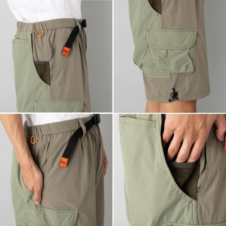 INFIT（インフィット） 多機能ポケット カーゴショートパンツ メンズ