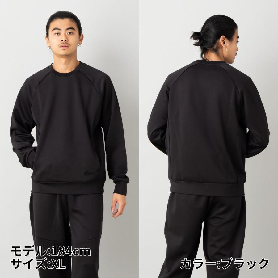 INFIT（インフィット） ダンボールスウェットクルーネックシャツ
