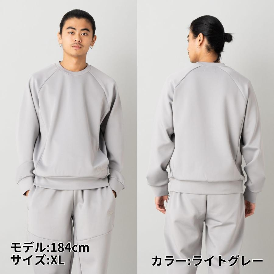 INFIT（インフィット） ダンボールスウェットクルーネックシャツ メンズ 春 秋 冬 スポーツ カジュアル アウトドア トレーナー トップス ...