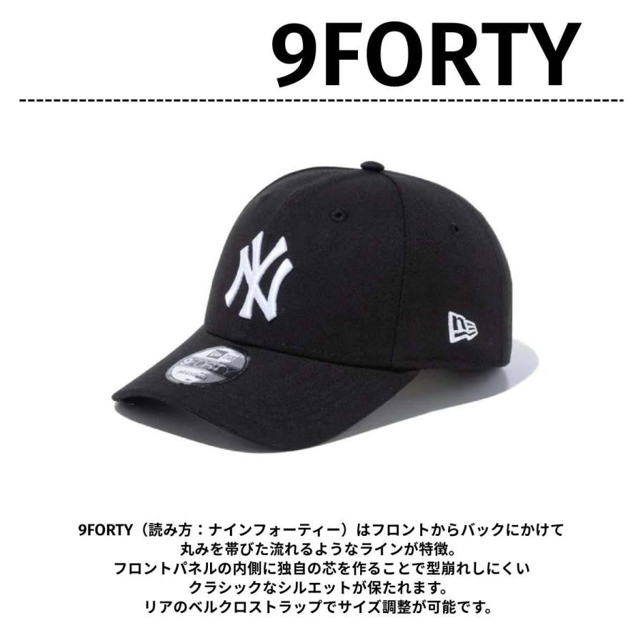  9FORTY ブラック キャップ 調整可能 NEW ERA（ニューエラ） NEW ERA 9FORTY メンズ レディース ユニ