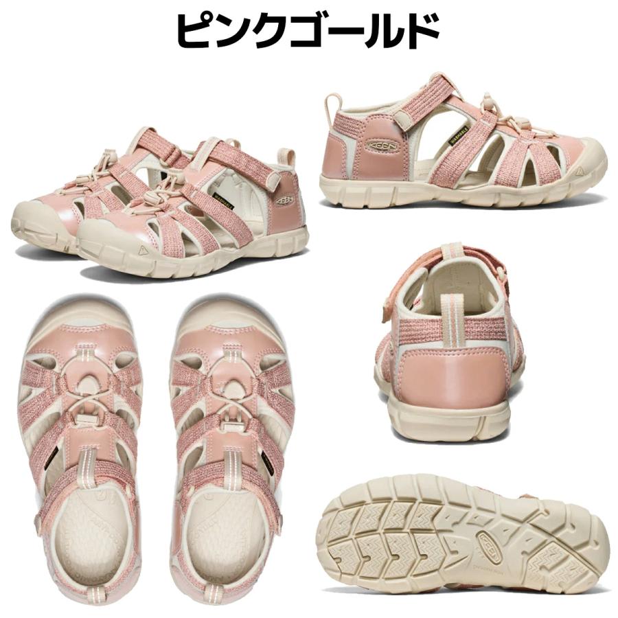 keen キーン 22センチ　ニューポート　ピンク　シーキャンプ　II ピンク KEEN（キーン） KEEN SEACAMP 2 CNX ビッグキッズ シーキャンプ ツー