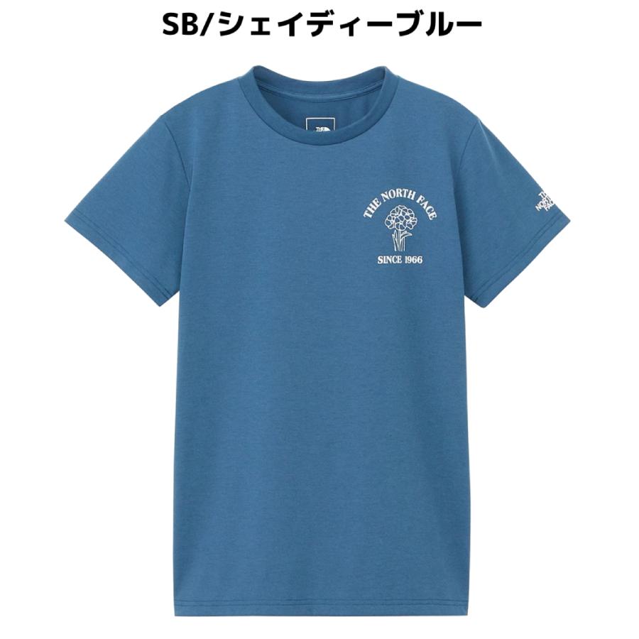 ノースフェイス THE NORTH FACE ショートスリーブフラワーグラフィックティー レディース 春 夏 秋 Tシャツ カジュアル NTW32486 GS MS PR SB｜mario｜08