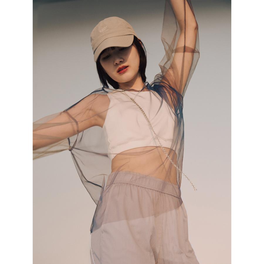 emmi エミ eco 撥水ナイロンエアーパンツ レディース 春 夏 ホワイト  