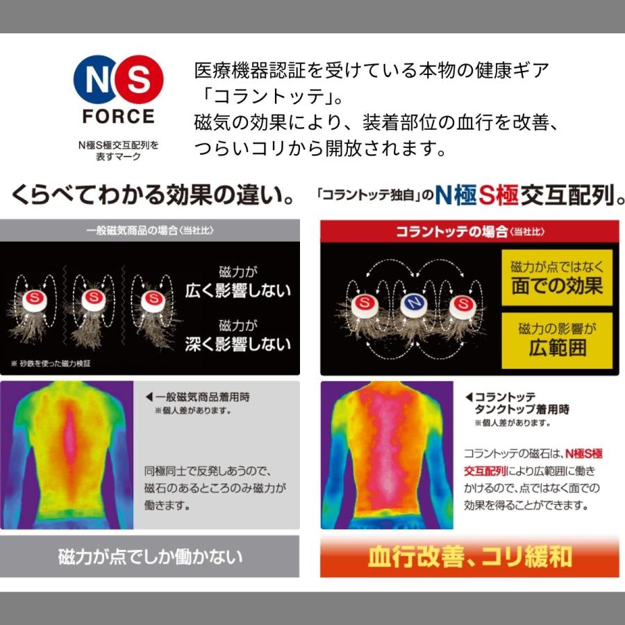 コラントッテ Colantotte コラントッテ ループ LUCEα メンズ レディース ユニセックス ブレスレット アクセサリー 磁気 血行 改善 プレゼント ギフト DABAB_10