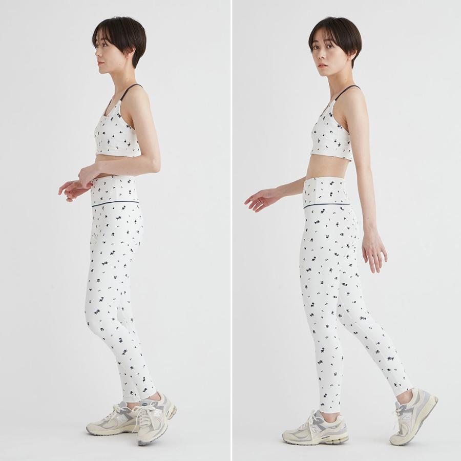 emmi エミ emmi emmi yoga ミニフラワーUVカットレギンス レディース