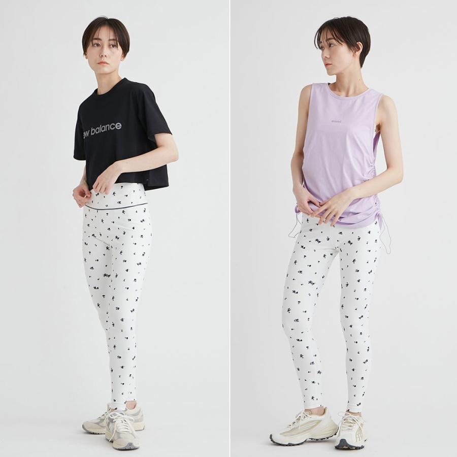 emmi エミ emmi emmi yoga ミニフラワーUVカットレギンス レディース