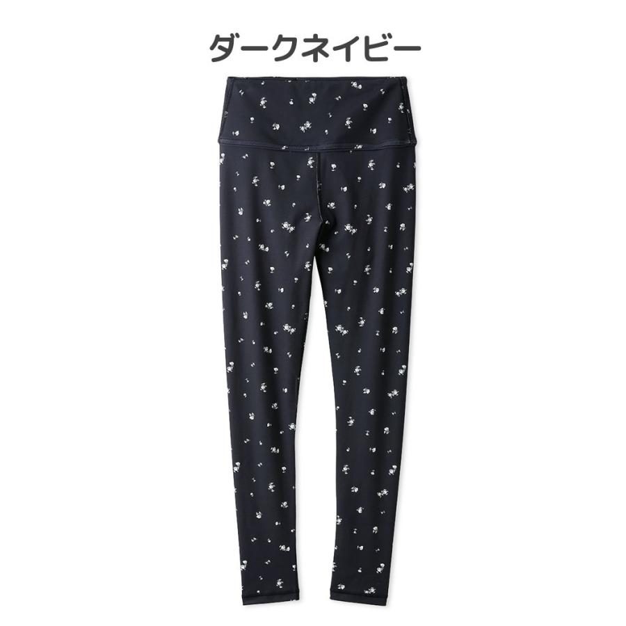 emmi エミ emmi emmi yoga ミニフラワーUVカットレギンス レディース