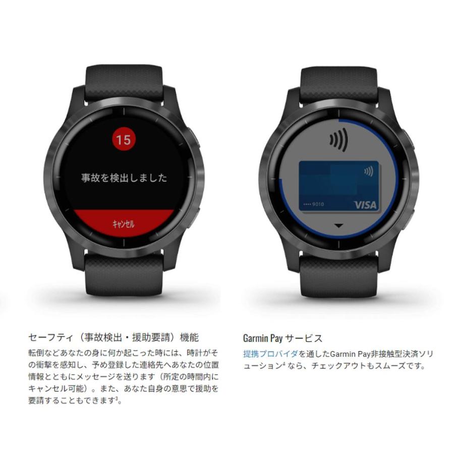 ガーミン GARMIN vivoactive 4 ヴィヴォアクティブ GPS スマート  