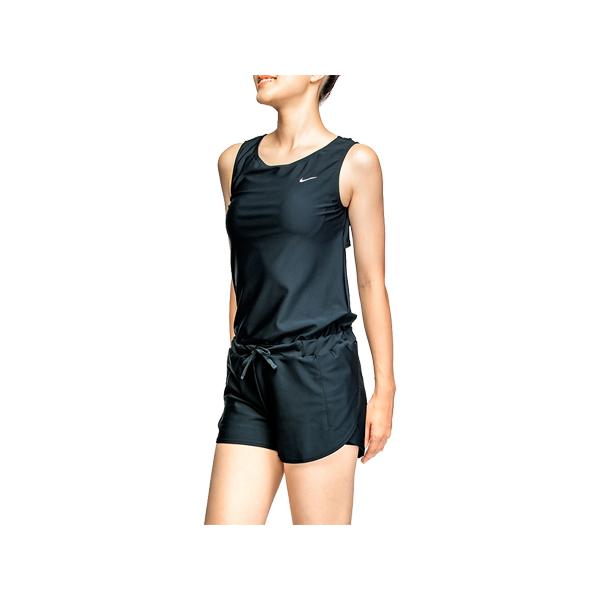 【美品・日本未入荷】NIKE　ナイキ　ワンピース　34　水着　黒 NIKE ナイキ ブラトップ付きワンピース レディース ブラック 黒