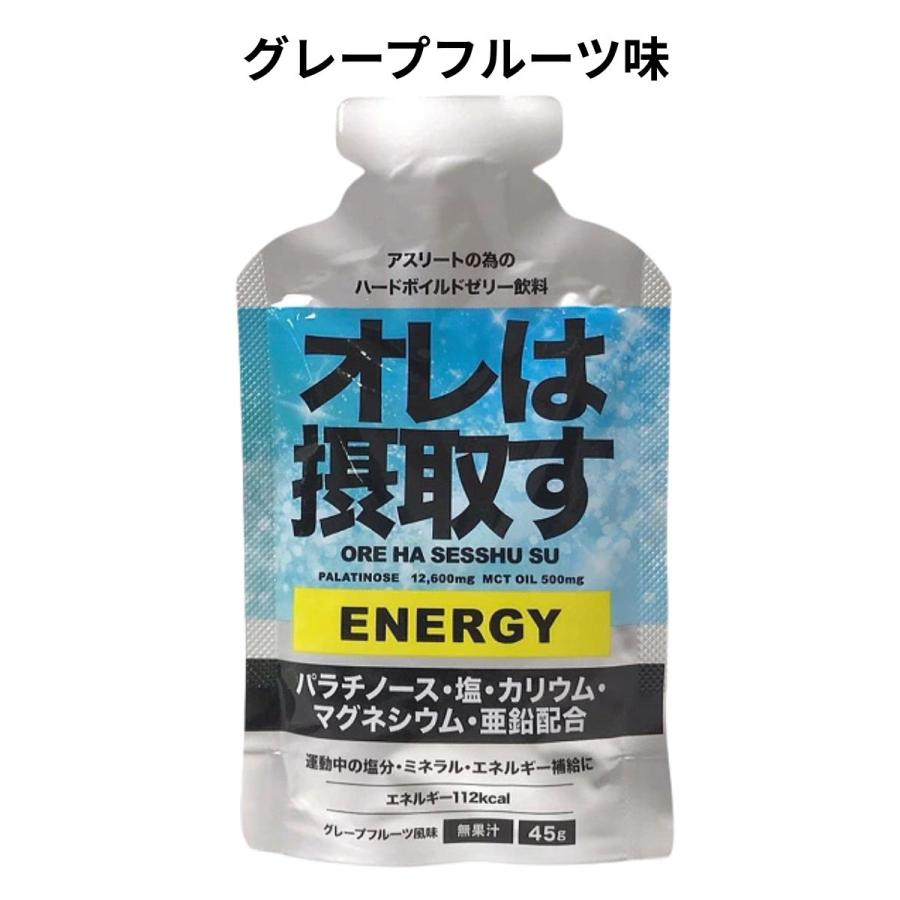 オレは摂取す OREHASESSHUSU ジェル エネルギー ゼリー飲料 単品