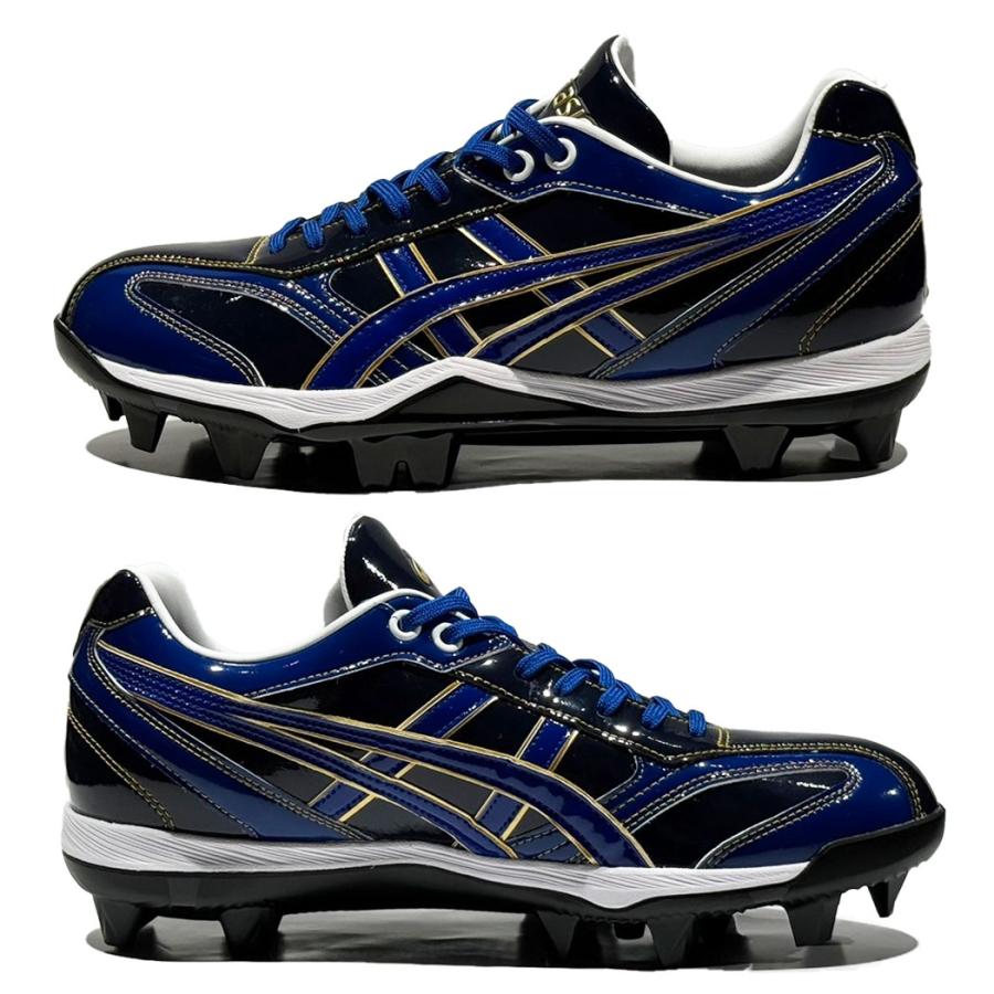 asics GOLDSTAGE スパイク ブラック/ホワイト 27.5㎝ ASICS（アシックス） asics GOLDSTAGE ゴールドステージ マリオ