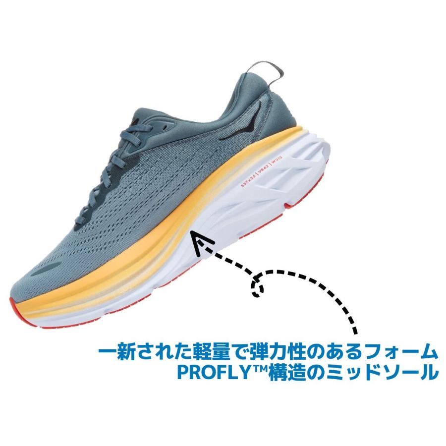 HOKA ONEONE（ホカ オネオネ） ホカ HOKA BONDI 8 ボンダイ 8 メンズ