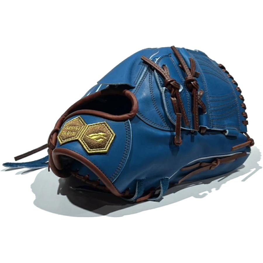 ジュンケイグラブ 青 左投外野手用 JUNKEI-GLOVE（ジュンケイグラブ） ファクトリーエディション 硬式用