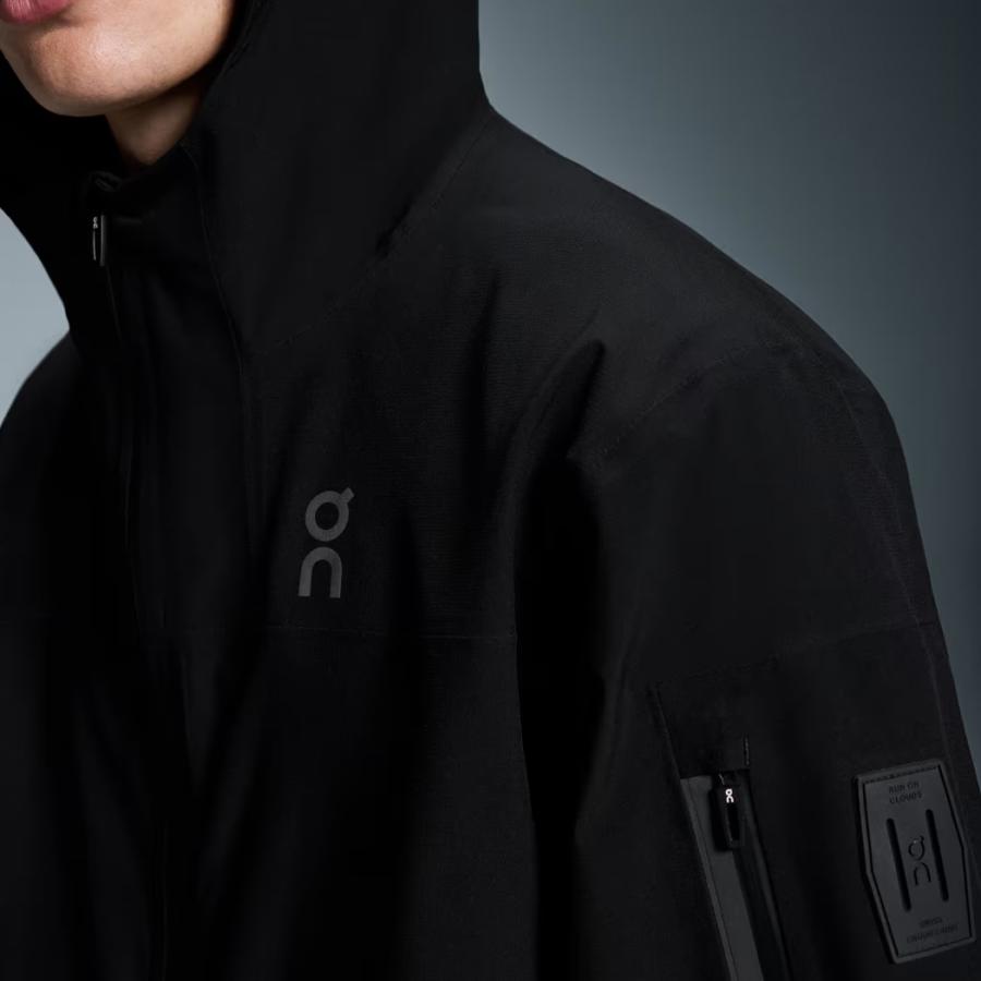 On（オン） On Trek Jacket トレックジャケット メンズ ブラック 防水