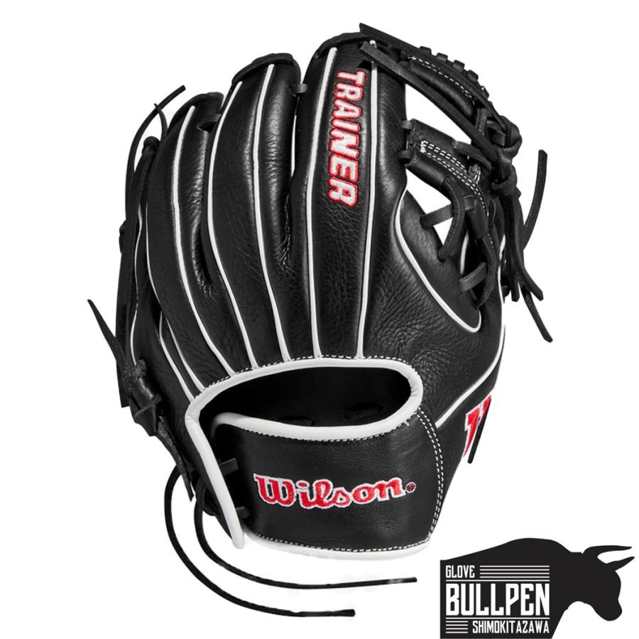 ウイルソン/ウィルソン Wilson トレーナー デュアル Trainer DUAL トレーニンググラブ 10インチ 内野手用 軟式使用可能 ブラック 野球 硬式 グローブ　トレーニング  軟式使用可能 WBW10090910 Wilson（ウイルソン） ウイルソン/ウィルソン トレーナー デュアル