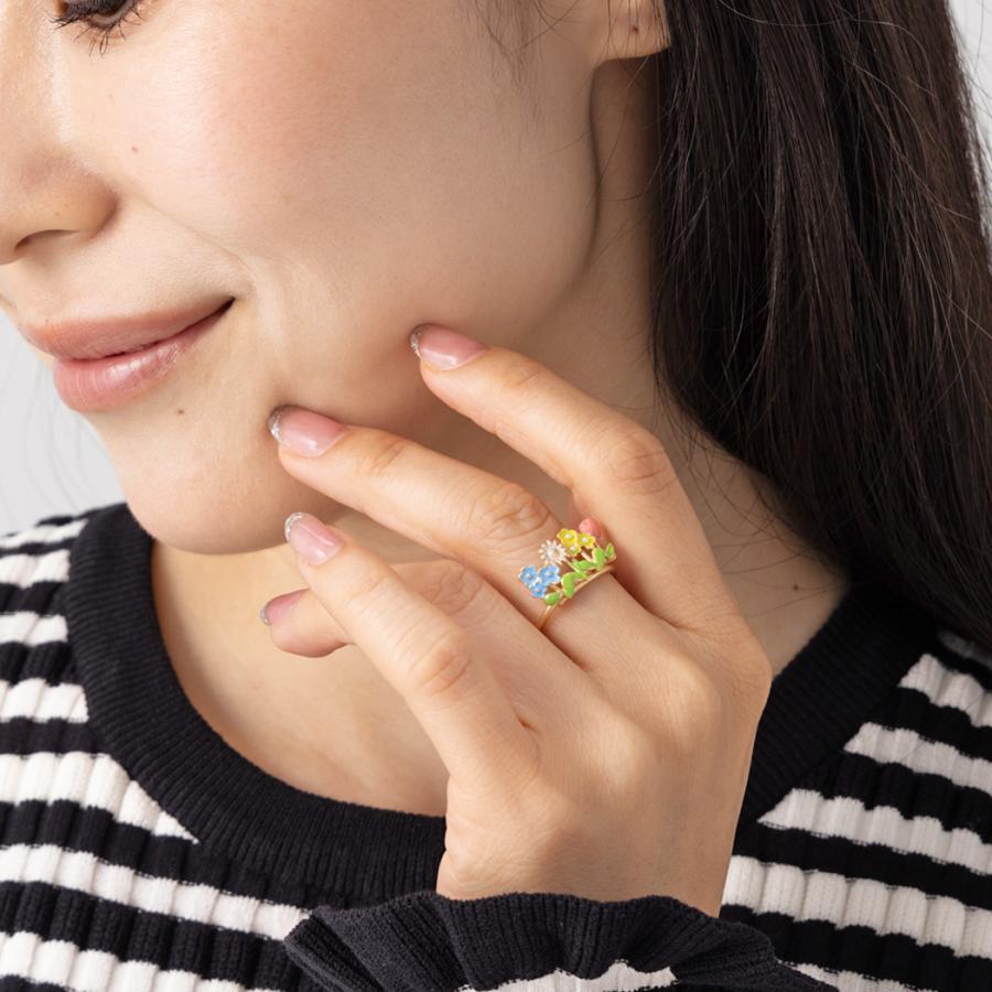アヤトリエ Ayatorie お花畑のリング 指輪 アクセサリー お花