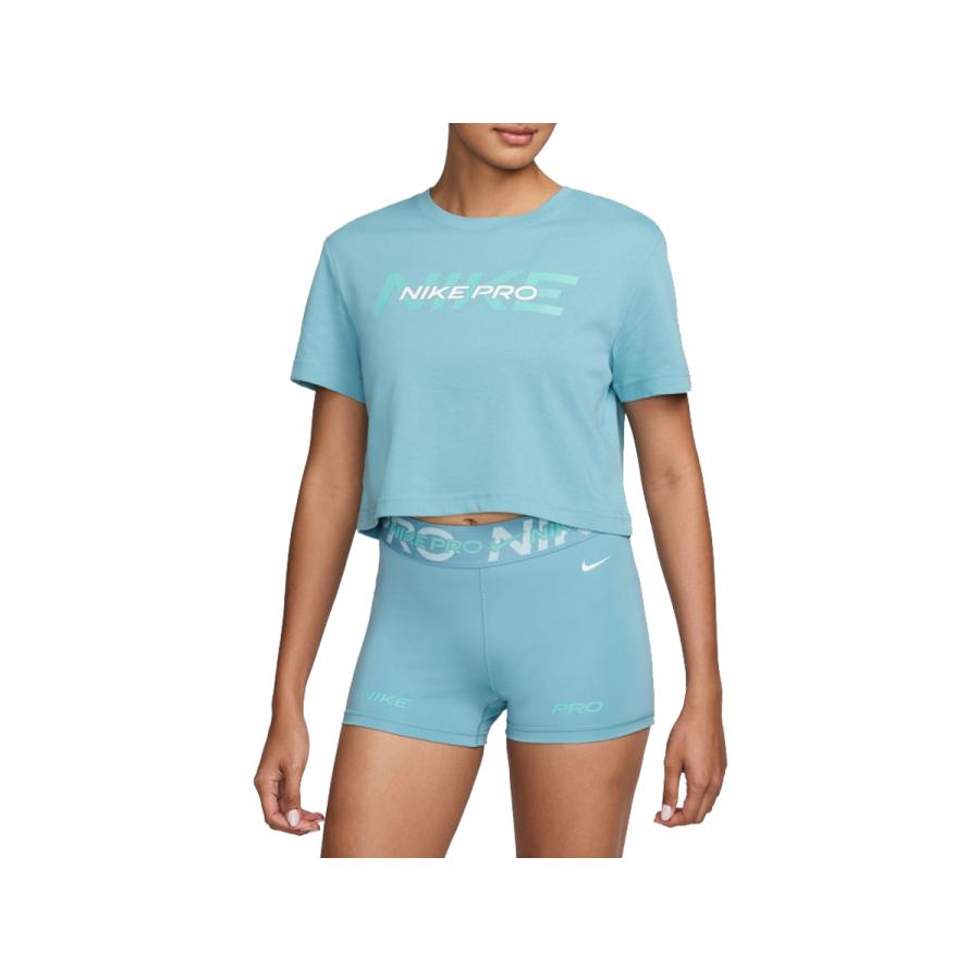 NIKE（ナイキ） プロ ショートスリーブ クロップド Tシャツ レディース