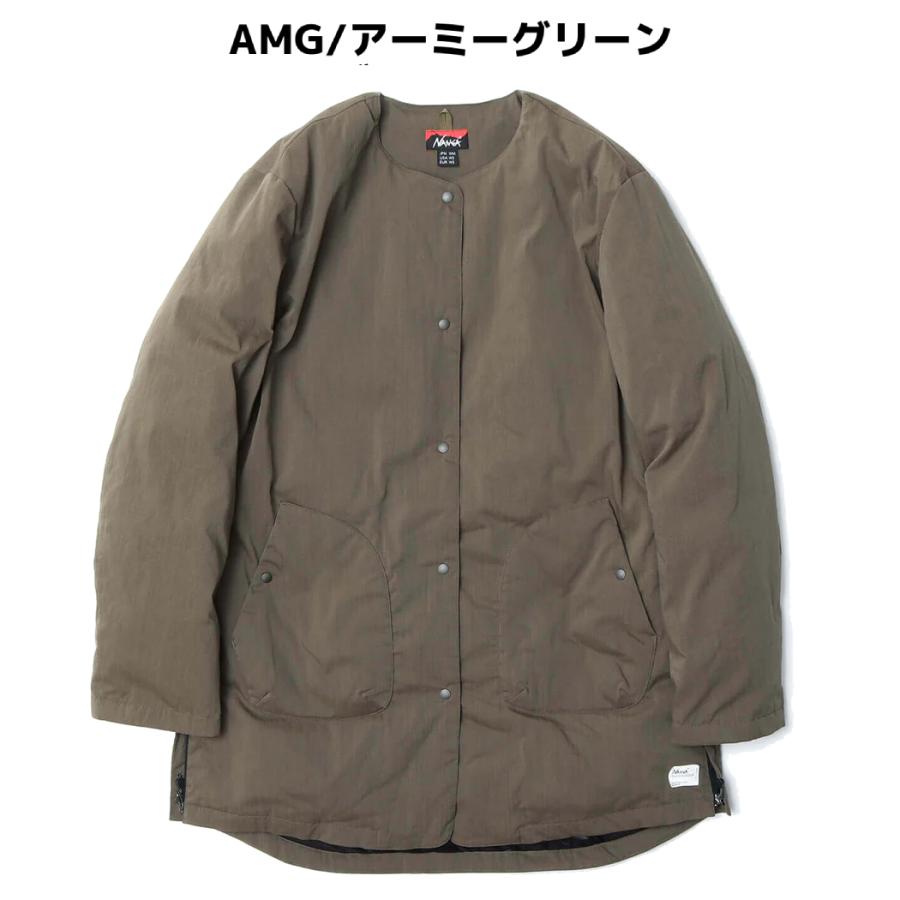 NANGA ヒノックリップストップインナーダウンロングカーディガン レディース NANGA ナンガ ダウンジャケット メンズ ヒノックリップストップ
