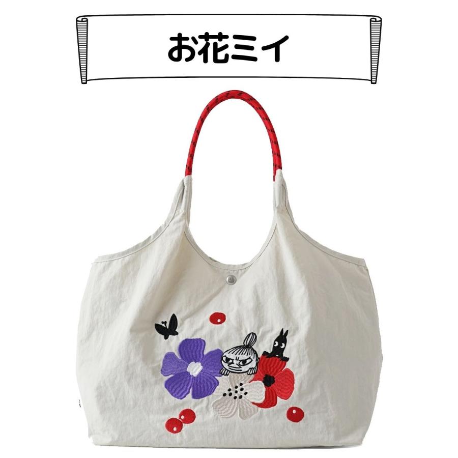 新品　レディース　ムーミン　ニョロニョロ　トートバッグ　収納　ナイロン　撥水 楽天市場】MOOMIN ムーミン トートバッグ エコバッグ ミイ