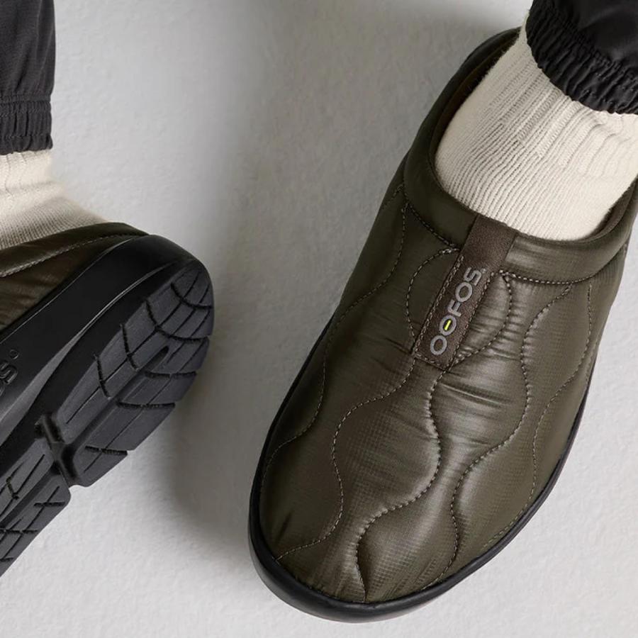 ウーフォス OOFOS OOcoozie Thermo Mule メンズ カジュアル 秋 冬