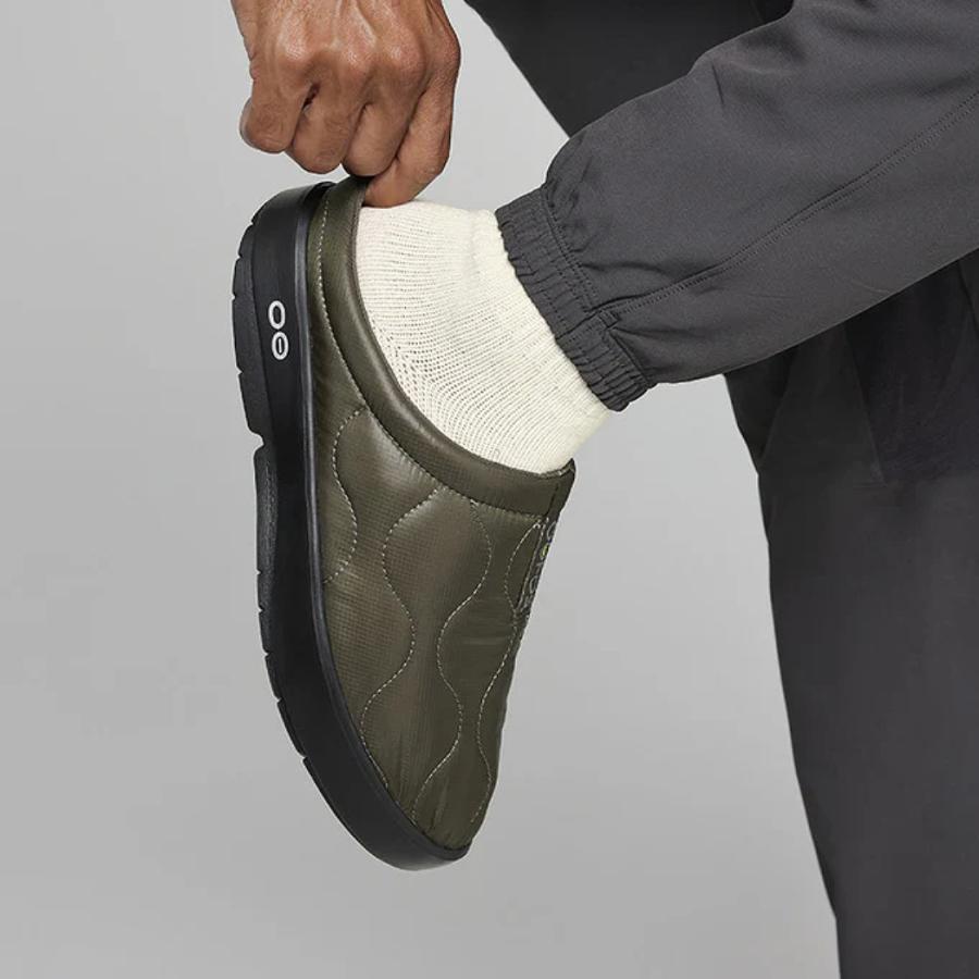 ウーフォス OOFOS OOcoozie Thermo Mule メンズ カジュアル 秋 冬