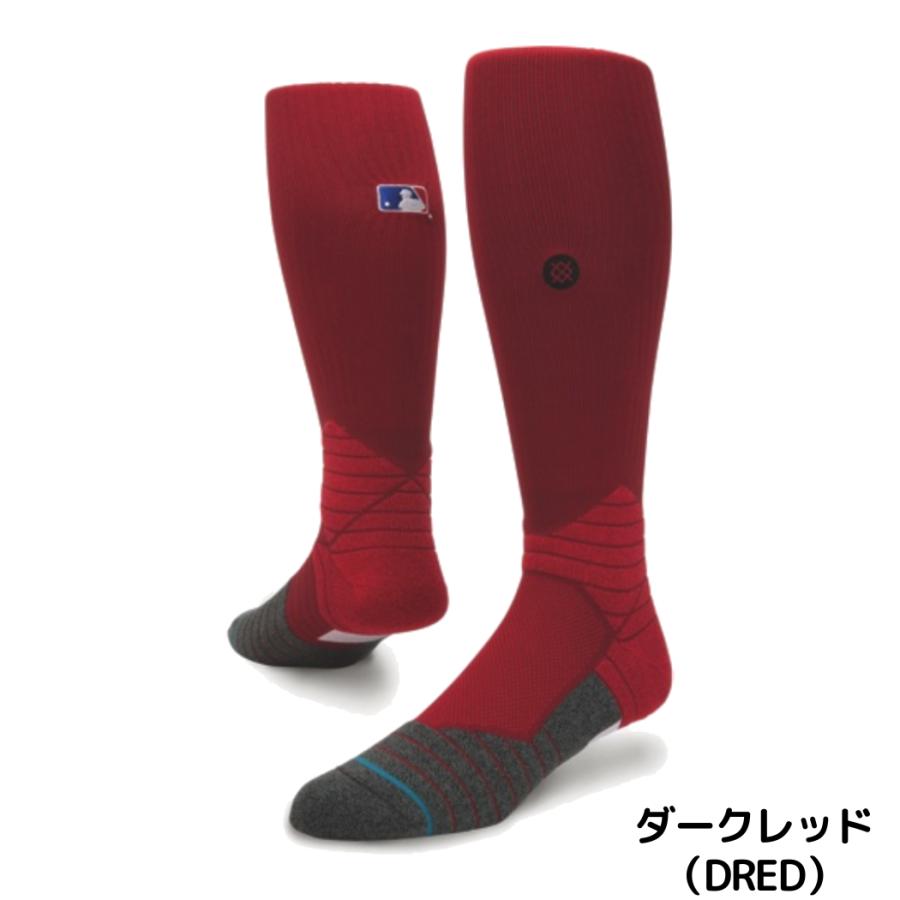 スタンス STANCE DIAMOND PRO OTC 野球用ソックス 一般 MLB公認 ダイヤモンドプロ 野球 ソフトボール 靴下 アンダーソックス ベースボールソックス M759C16DIA | ASICS | 09