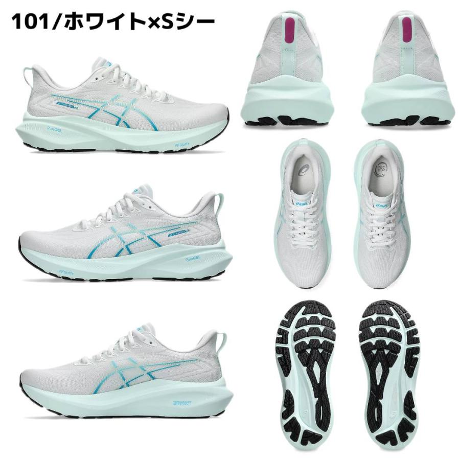 ASICS（アシックス） asics GT-2000 13 レディース ホワイト グリーン